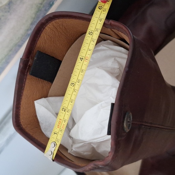 NWT Frye Melissa Button 2 Tall Redwood 100% Leather Boot, Women's Size 10M - Picture 7 of 7